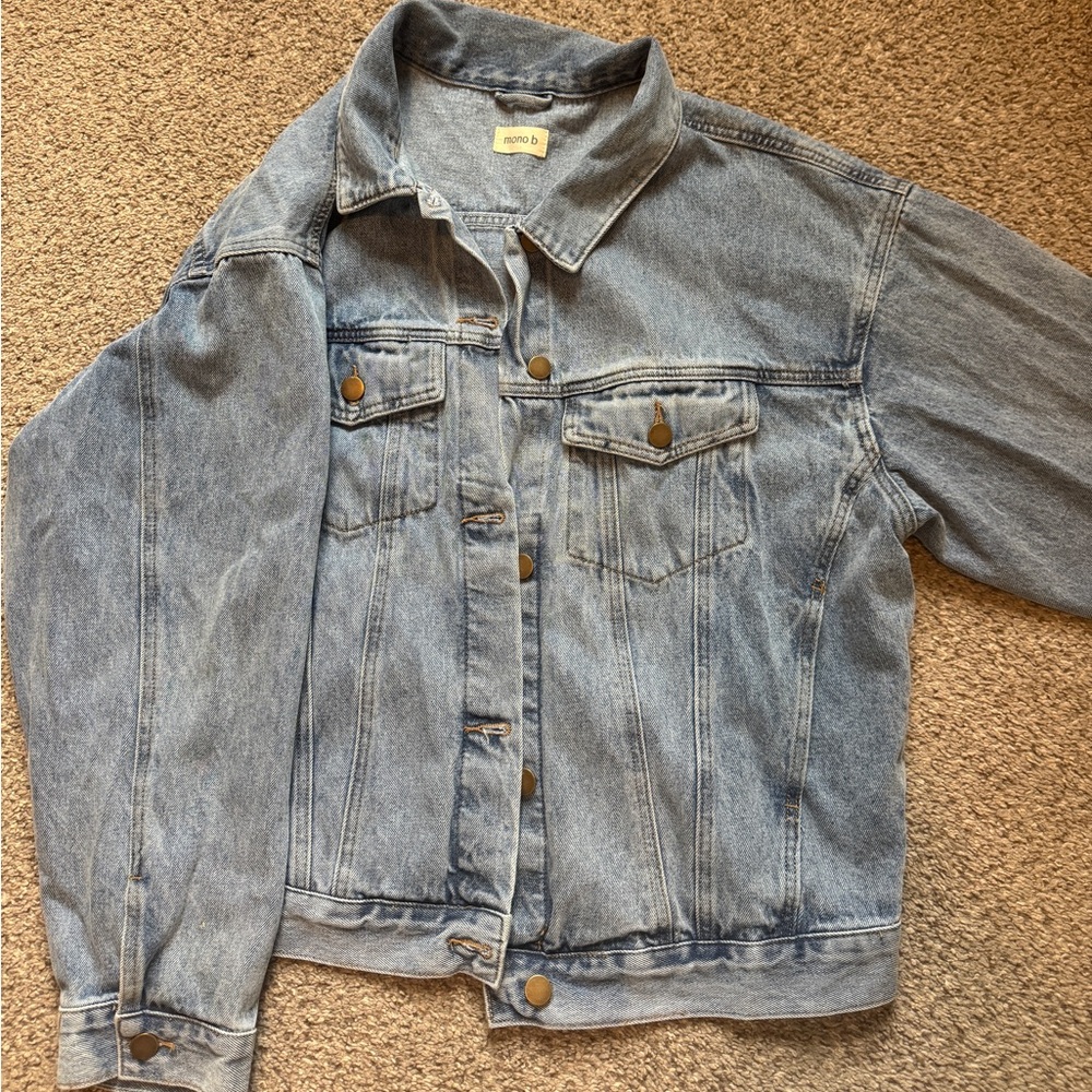 Mono B Light Blue Jean Jacket